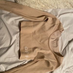 Arie offline workout top- light pink